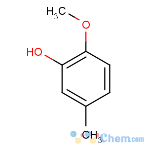 CAS No:1195-09-1 2-methoxy-5-methylphenol