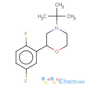 CAS No:119508-55-3 Morpholine,2-(2,5-difluorophenyl)-4-(1,1-dimethylethyl)-