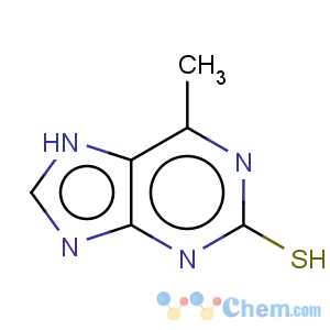 CAS No:1196-42-5 2H-Purine-2-thione,1,3-dihydro-6-methyl-