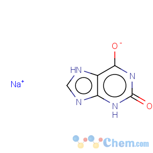 CAS No:1196-43-6 Xanthine sodium salt