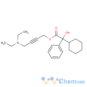 CAS No:119618-22-3 4-(diethylamino)but-2-ynyl (2S)-2-cyclohexyl-2-hydroxy-2-phenylacetate
