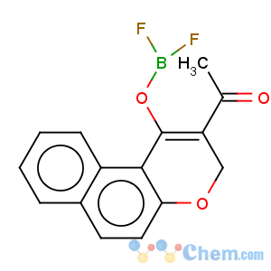 CAS No:119634-42-3 Boron, [2-(acetyl-kO)-2,3-dihydro-1H-naphtho[2,1-b]pyran-1-onato-kO]difluoro-, (T-4)-