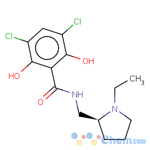 CAS No:119670-11-0 Benzamide,3,5-dichloro-N-[[(2S)-1-ethyl-2-pyrrolidinyl]methyl]-2,6-dihydroxy-