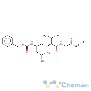 CAS No:119670-30-3 L-Valinamide,N-[(phenylmethoxy)carbonyl]-L-leucyl-N-(3-diazo-2-oxopropyl)- (9CI)