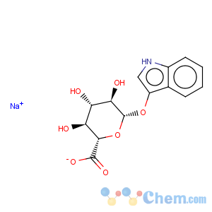 CAS No:119736-51-5 3-Indolyl-beta-D-glucuronic acid sodium salt
