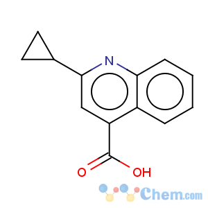 CAS No:119778-64-2 4-Quinolinecarboxylicacid, 2-cyclopropyl-