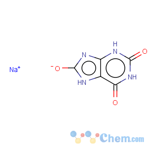 CAS No:1198-77-2 1H-Purine-2,6,8(3H)-trione,7,9-dihydro-, sodium salt (1:1)