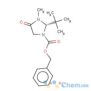 CAS No:119906-49-9 1-Imidazolidinecarboxylicacid, 2-(1,1-dimethylethyl)-3-methyl-4-oxo-, phenylmethyl ester, (2S)-