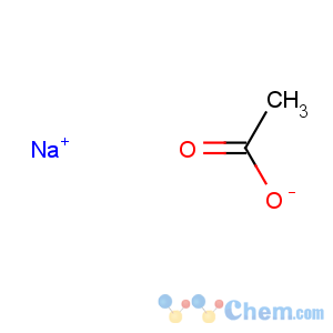 CAS No:12-79-3 sodium acetate  anhydrous  meets usp tes