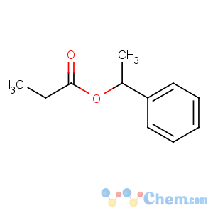 CAS No:120-45-6 1-phenylethyl propanoate