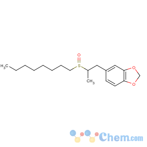 CAS No:120-62-7 5-(2-octylsulfinylpropyl)-1,3-benzodioxole
