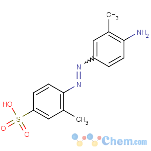 CAS No:120-68-3 Benzenesulfonic acid,4-[2-(4-amino-3-methylphenyl)diazenyl]-3-methyl-