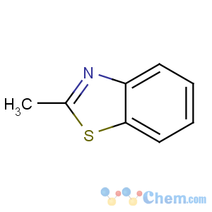 CAS No:120-75-2 2-methyl-1,3-benzothiazole