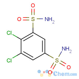 CAS No:120-97-8 4,5-dichlorobenzene-1,3-disulfonamide