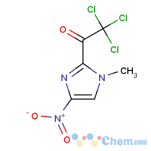 CAS No:120095-64-9 2,2,2-trichloro-1-(1-methyl-4-nitroimidazol-2-yl)ethanone