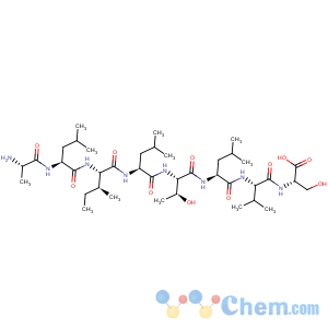 CAS No:120116-56-5 L-Serine,L-alanyl-L-leucyl-L-isoleucyl-L-leucyl-L-threonyl-L-leucyl-L-valyl-