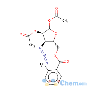 CAS No:120143-22-8 D-Ribofuranose,3-azido-3-deoxy-, 1,2-diacetate 5-(4-methylbenzoate)