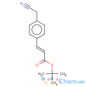 CAS No:120225-74-3 2-Propenoic acid,3-[4-(cyanomethyl)phenyl]-, 1,1-dimethylethyl ester