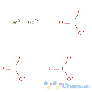 CAS No:12024-89-4 GADOLINIUM TITANIUM OXIDE