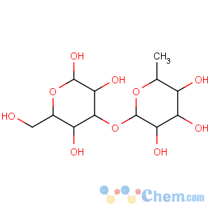 CAS No:120375-11-3 (3S,4S,6S)-2-methyl-6-[(4S,5S)-2,3,<br />5-trihydroxy-6-(hydroxymethyl)oxan-4-yl]oxyoxane-3,4,5-triol