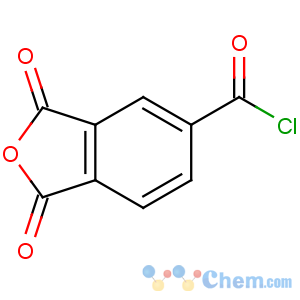 CAS No:1204-28-0 1,3-dioxo-2-benzofuran-5-carbonyl chloride