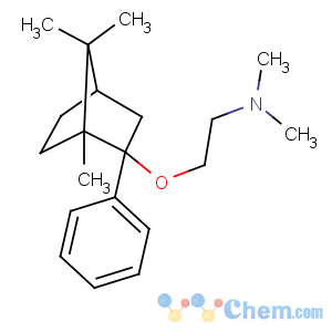CAS No:120444-71-5 N,N-dimethyl-2-[[(1R,3S,4R)-4,7,<br />7-trimethyl-3-phenyl-3-bicyclo[2.2.1]heptanyl]oxy]ethanamine