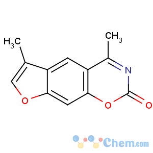 CAS No:120482-96-4 7H-Furo[2,3-b]pyrano[3,2-e]pyridin-7-one,3,5-dimethyl-