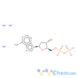CAS No:120496-69-7 Adenosine, 2'-deoxy-,5'-ester with thiodiphosphoric acid ([(HO)2P(O)]2S) (9CI)