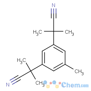 CAS No:120511-72-0 2-[3-(2-cyanopropan-2-yl)-5-methylphenyl]-2-methylpropanenitrile