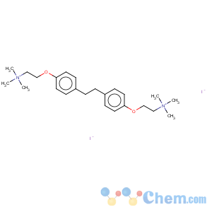 CAS No:120526-71-8 2,2'-[ethane-1,2-diylbis(benzene-4,1-diyloxy)]bis(N,N,N-trimethylethanaminium) diiodide