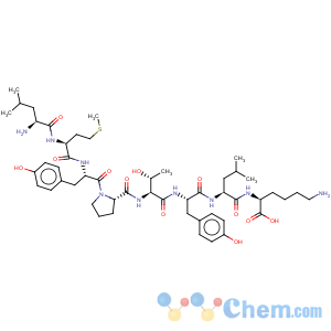 CAS No:120550-85-8 L-Lysine,L-leucyl-L-methionyl-L-tyrosyl-L-prolyl-L-threonyl-L-tyrosyl-L-leucyl-