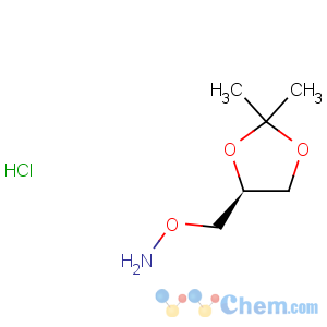 CAS No:120564-14-9 Hydroxylamine,O-[[(4S)-2,2-dimethyl-1,3-dioxolan-4-yl]methyl]-