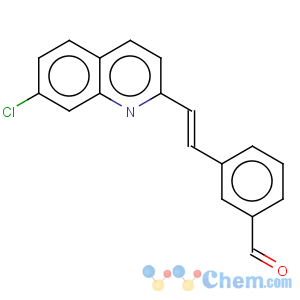 CAS No:120578-03-2 (E)-3-[2-(7-Chloro-2-quinolinyl)ethenyl]benzaldehyde