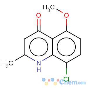 CAS No:1206-62-8 8-chloro-5-methoxy-2-methyl-quinolin-4-ol
