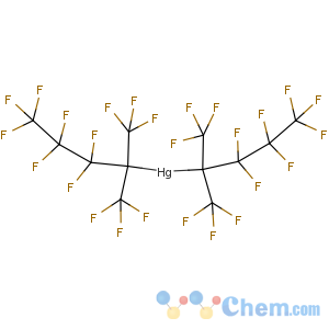 CAS No:120674-92-2 Mercury,bis[2,2,3,3,4,4,4-heptafluoro-1,1-bis(trifluoromethyl)butyl]-