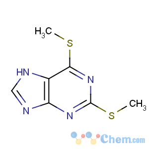 CAS No:12071-35-1 2,6-bis(methylsulfanyl)-7H-purine