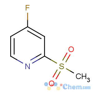 CAS No:1207613-69-1 4-fluoro-2-methylsulfonylpyridine