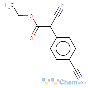 CAS No:120885-48-5 Benzeneacetic acid, a,4-dicyano-, ethyl ester