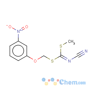 CAS No:120958-23-8 methyl [(3-nitrophenoxy)methyl]cyanocarbonimidodithioate