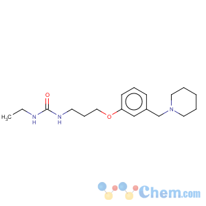 CAS No:120958-90-9 Urea,N-ethyl-N'-[3-[3-(1-piperidinylmethyl)phenoxy]propyl]-
