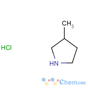 CAS No:120986-92-7 Pyrrolidine, 3-methyl-,hydrochloride (1:1)