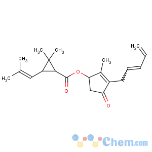 CAS No:121-21-1 Cyclopropanecarboxylicacid, 2,2-dimethyl-3-(2-methyl-1-propen-1-yl)-,(1S)-2-methyl-4-oxo-3-(2Z)-2,4-pentadien-1-yl-2-cyclopenten-1-yl ester,(1R,3R)-