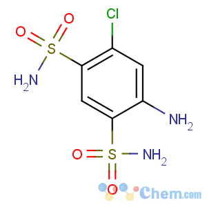 CAS No:121-30-2 4-amino-6-chlorobenzene-1,3-disulfonamide