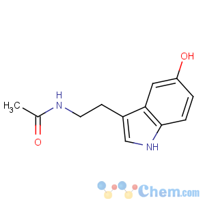 CAS No:1210-83-9 N-[2-(5-hydroxy-1H-indol-3-yl)ethyl]acetamide