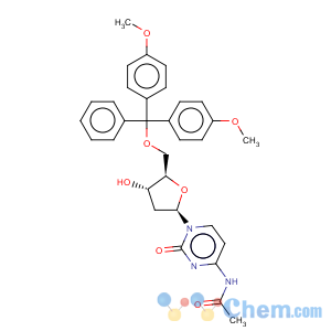 CAS No:121058-82-0 5'-O-(4,4'-Dimethoxytrityl)-N4-acetyl-2'-deoxycytidine5'-O-(4,4'-DIMETHOXYTRITYL)-N4-ACETYL-2'-DEOXYCYTIDINE