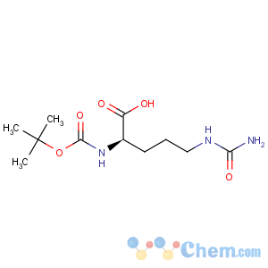 CAS No:121080-95-3 D-Ornithine,N5-(aminocarbonyl)-N2-[(1,1-dimethylethoxy)carbonyl]-