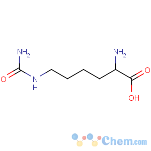 CAS No:121080-96-4 (2R)-2-amino-6-(carbamoylamino)hexanoic acid