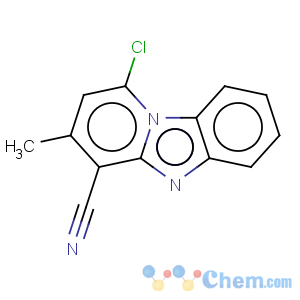 CAS No:121105-78-0 Pyrido[1,2-a]benzimidazole-4-carbonitrile,1-chloro-3-methyl-