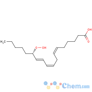 CAS No:121107-97-9 6,9,11-Octadecatrienoicacid, 13-hydroperoxy-, (6Z,9Z,11E,13S)-