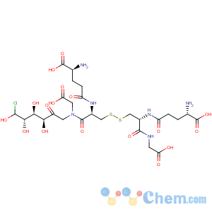CAS No:121108-88-1 Glycine,N-[S-(6-chloro-1,6-dideoxy-D-fructos-1-yl)-N-L-g-glutamyl-L-cysteinyl]- (9CI)